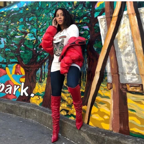 Shoegasm Tuesday: Fendi Rockoko Red Over The Knee Boots Shoegasm Tuesday: Fendi Rockoko Red Over The Knee Boots